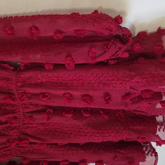 NWOT Flying Tomato Elegant Red Dress - Picture 3 of 6